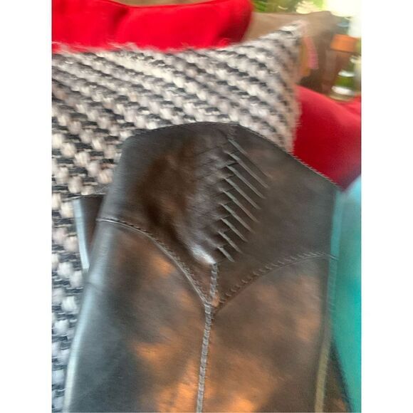 Tahari Black Rupert Riding Boots - Picture 7 of 9